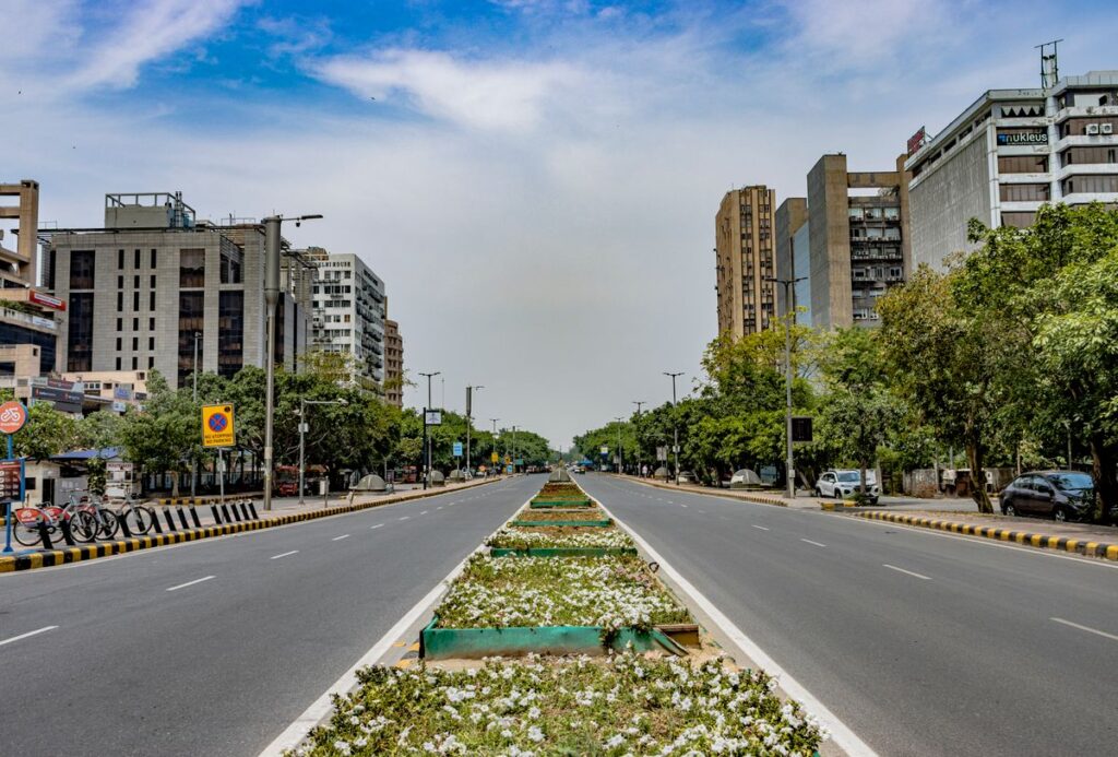 Illustrative Delhi neighbourhood, not a property listing